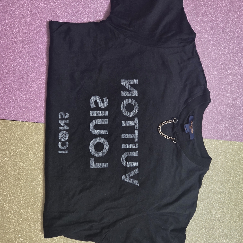 Louis Vuitton Black Graphic T-Shirt - Picture 3 of 3
